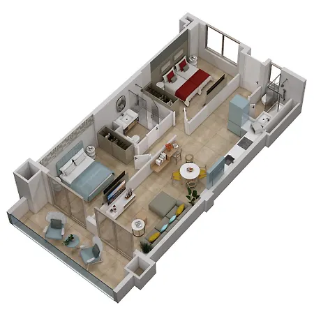 Caleta Tenerife Apartman *